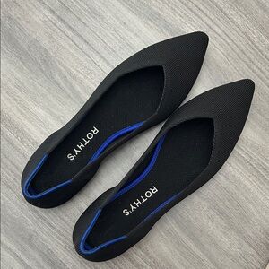 Rothy's Women's Black Point Flats